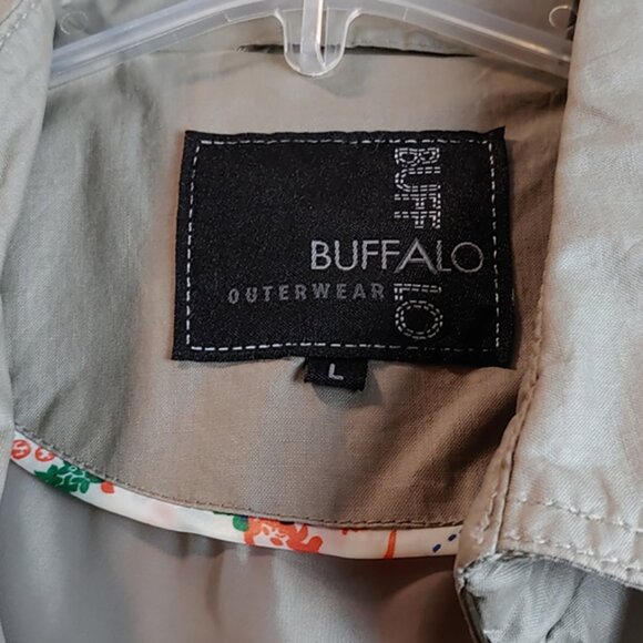 NWT Buffalo Belted Trench Coat - Picture 4 of 5